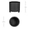 Flash Furniture 195 Black Outdoor Smokeless Fire Pit BLN-HY-B-2201FP-02PC-19-5-BK-GG - alternate 5